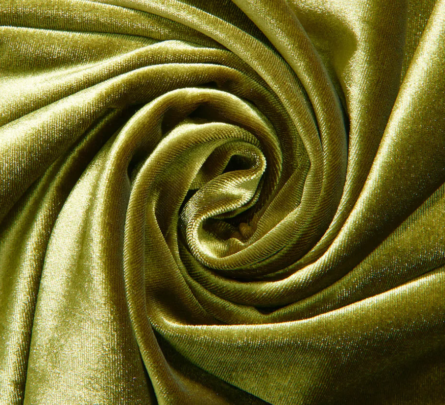 Stretch Velvet Fabric - Peach / Yard Many Colors Available