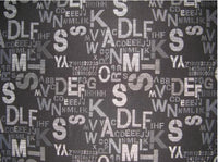 JACQUARD - Script -  use for Home Decor Upholstery and Drapery for Sewing Apparel by the Yard