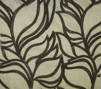 EMBROIDERED - Stanford -  use for Home Decor Upholstery and Drapery for Sewing Apparel by the Yard