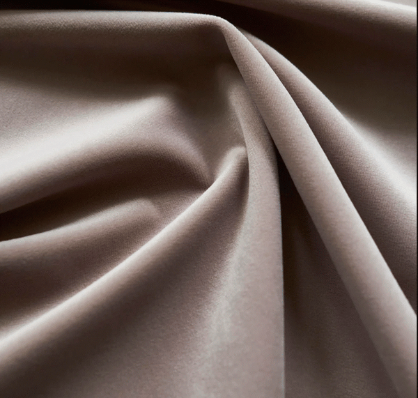 Giselle (Velvet) Color: Dove Use for Upholstery and Drapery for Sewing Apparel by the yard