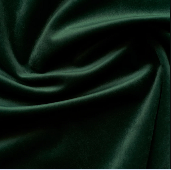 Giselle (Velvet) Color: Forrest Use for Upholstery and Drapery for Sewing Apparel by the yard