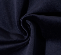 Impression (Velvet) Color: Midnight Use for Upholstery and Drapery for Sewing Apparel by the yard