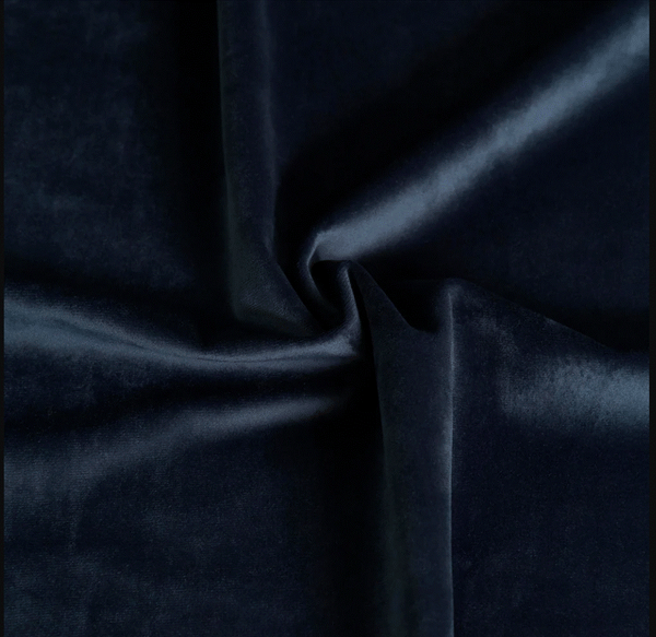 Giselle (Velvet) Color: Midnight Use for Upholstery and Drapery for Sewing Apparel by the yard