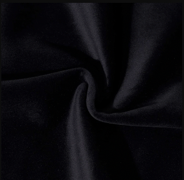 Impression (Velvet) Color: Onyx Use for Upholstery and Drapery for Sewing Apparel by the yard