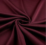 Zuma Fabrics Stretch Scuba Knit Neoprene Sold By The Yard (BURGUNDY Color 1 Yard) Uses costumes apparel masks sewing