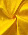 Yellow Stretch Taffetta Fabric by the yard