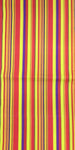 Stripe  Print Poly Cotton Fabric ( Multicolor ) By The Yard