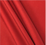 Red Stretch Tafetta Fabric by the Yard