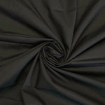 Black 100% Cotton Broadcloth Fabric by ZUMA Poplin For MASKS Sold by The Yard (1-Yard)