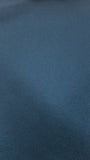 Elegant Crepe de Chine (CDC) (1 - Yard Teal) sold by the yard used for apparel, dress fabric, lining