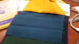 Elegant Crepe de Chine (CDC) (1 - Yard Teal) sold by the yard used for apparel, dress fabric, lining