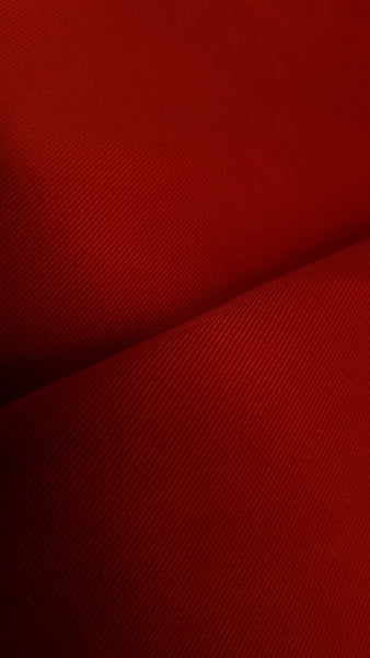 Zuma Fabrics 8.5 Oz Twill 100% Cotton Red Denim (1 Yard) Sold By The Yard Sewing