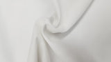 White 100% Cotton Broadcloth Fabric by ZUMA Poplin For MASKS Sold by The Yard (1-Yard)