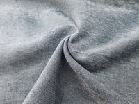 Elegant Luxury Gray Velvet Paris Collection  Fabric By The Yard