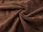 Elegant Luxury Dark Rust  Velvet Paris Collection  Fabric By The Yard