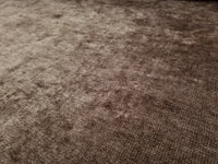 Elegant Luxury Dark Brown Velvet Paris Collection  Fabric By The Yard