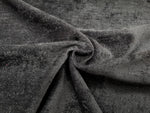 Elegant Luxury Charcoal  Velvet Paris Collection  Fabric By The Yard