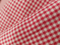 Fuschia 1/8" Gingham Polyester Cotton Fabric, 60" Wide Sells by the Yard