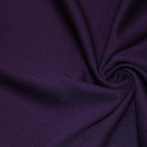 Zuma Fabrics Stretch Scuba Knit Neoprene Sold By The Yard (PURPLE Color 1 Yard) Uses costumes apparel masks sewing