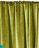 Olive Color Stretch Velvet Fabric Sold by The Yard(1 - 60 Inch Wide) For Sewing Apparel Decor DIY Beautiful Color