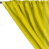 Yellow Stretch Taffetta Fabric by the yard