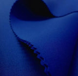 Zuma Fabrics Stretch Scuba Knit Neoprene Sold By The Yard (ROYAL BLUE Color 1 Yard) Uses costumes apparel masks sewing