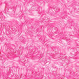 Pink Satin Rosette Fabric by the Yard - 1 Yard