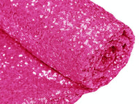 Fuchsia-Sequin Fabric-by The Yard, Sequin Fabric, Linens, Tablecloth, Table Runner, Table Overlay, Sequin Backdrop Decor (1, Fuchsia)