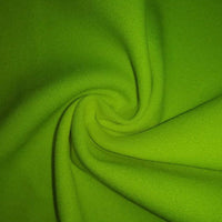 Zuma Fabrics Stretch Solid Knit Super Techno Neoprene Sold By The Yard (Lime Green -1 Yard) Uses  for Fashion, Apparel, Dress Wear, Table Linens