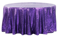 Fabulous Purple Spangle/Glitz Sequins 55" Sold by Yard