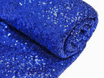 Fabulous Royal Blue Spangle/Glitz Sequins 55" Sold by Yard