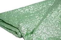 Fabulous Mint Green Spangle/Glitz Sequins 55" Sold by Yard