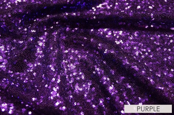 Fabulous Purple Spangle/Glitz Sequins 55