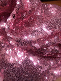 Fabulous Pink Spangle/Glitz Sequins 55" Sold by Yard